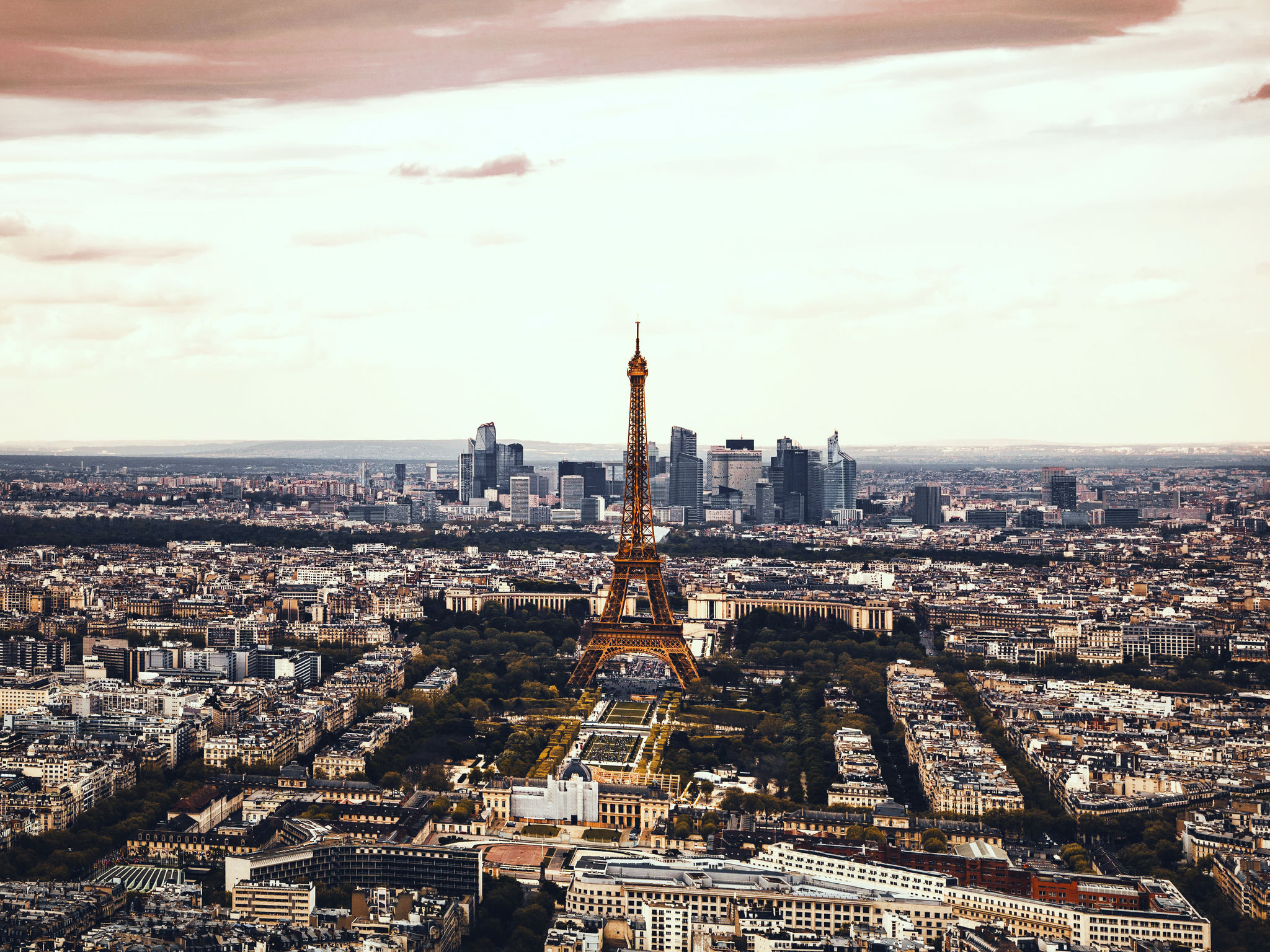 Paris Skyline Inpaint